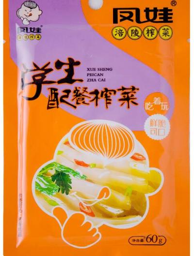 60g学生配餐榨菜