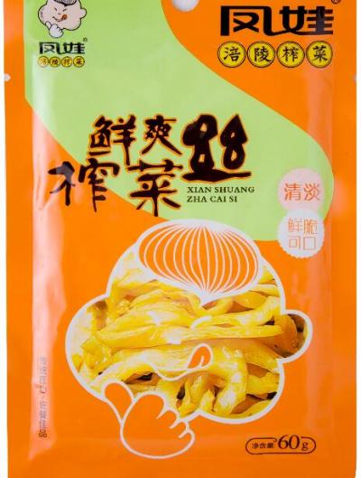 60克鲜爽榨菜