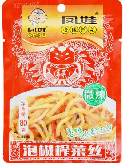 80g泡椒榨菜丝