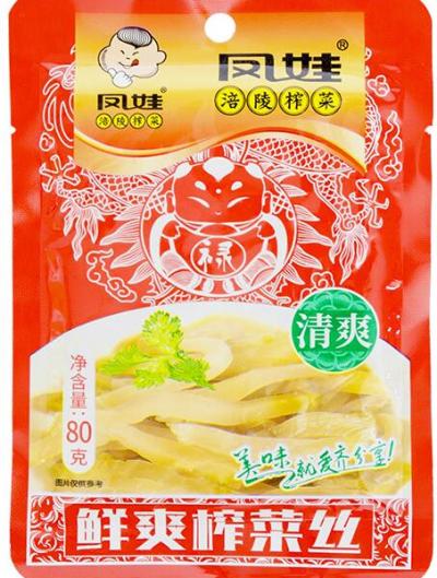 80g鲜香榨菜丝