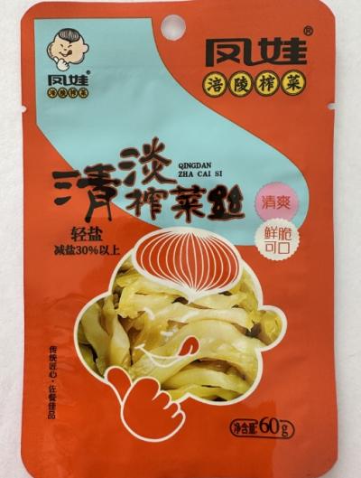 60克清淡榨菜丝